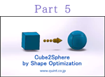 image : Cube2Sphere by Shape Optimization