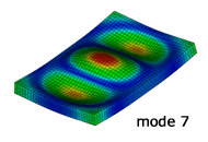最適化結果：7次モード形状