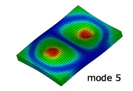 最適化結果：5次モード形状