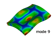 最適化結果：9次モード形状