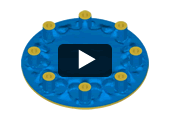 動画：円盤のリブ補強 by レベルセット法