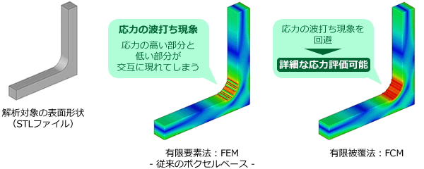 FEMとFCMの結果比較